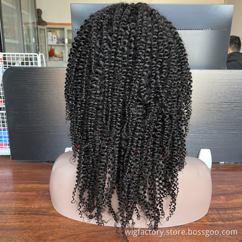 Kinky Straight Wig Headband Human Hair,Long Scarf Wig Glueless Brazilian Remy Hair,Curly Wigs Human Hair Lace Front